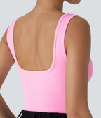 Combinaison lisse décolleté carré sans couture OneForm Seamless Flow
