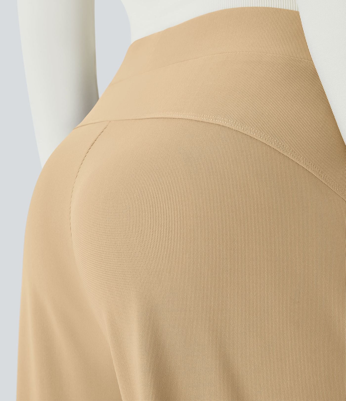Halara Flex™ Pantalon Tailleur Évasé à Taille Haute Sculptant la Silhouette avec Poches Latérales Micro Waffle