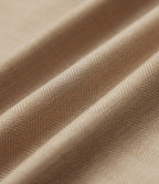 Pantalon large fluide décontracté en lin mélangé taille haute avec cordon de serrage et poches
