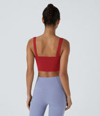 Brassière yoga SoftlyZero™ Airy maintien léger découpes effet frais InstantCool, bonnets A-D, protection solaire UPF50+