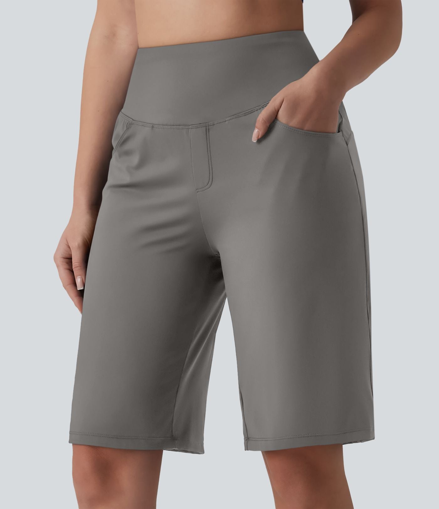 Short de yoga SoftlyZero™ Airy ample gainant taille haute effet frais InstantCool avec poches
