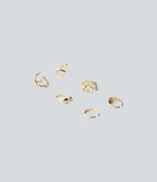 Lot de 6 bagues