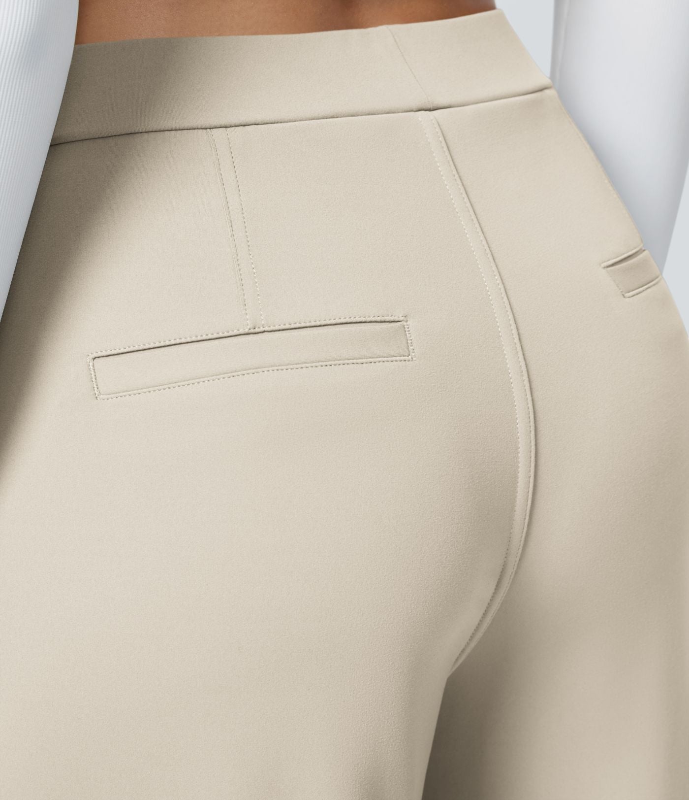 Pantalon tailleur Halara Flex™ DayStretch coupe droite taille haute avec poches