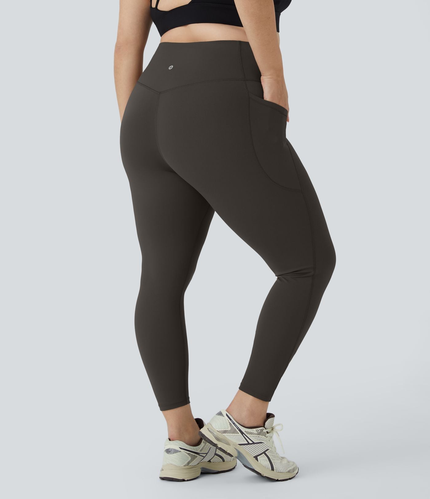 Legging d'entraînement gainant taille haute grande taille avec poches Halara UltraSculpt™