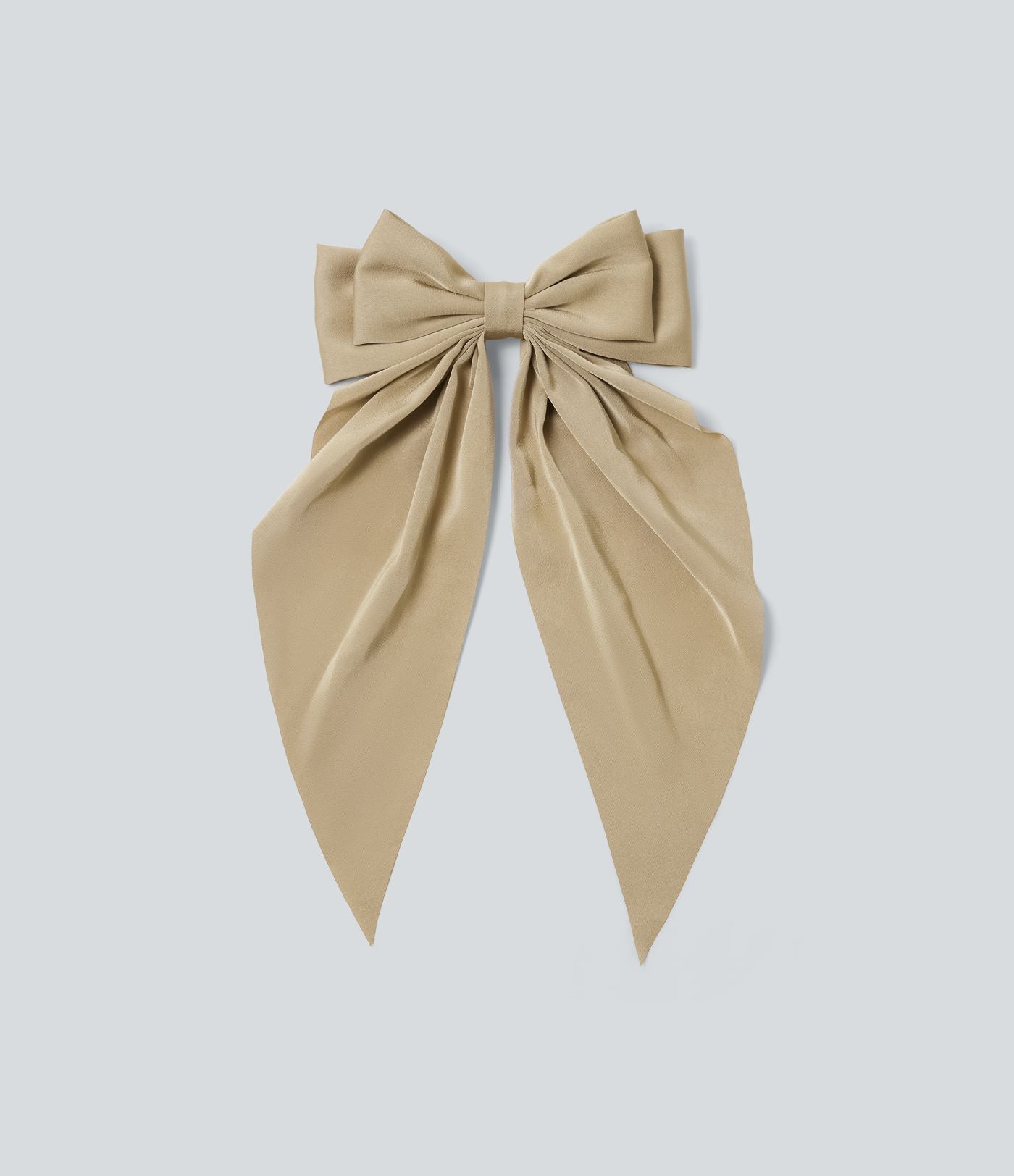 Barrette nœud en satin