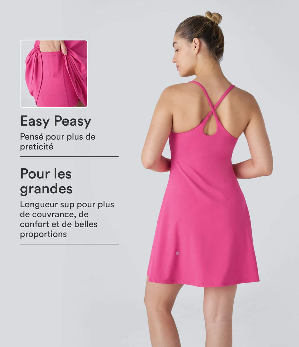 Softlyzero™ Plush Robe Sport Dos Nu et Douce - Longue Plus - Édition Easy Peasy