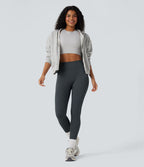 Legging yoga taille haute push-up froncé sans couture OneForm Seamless Flow