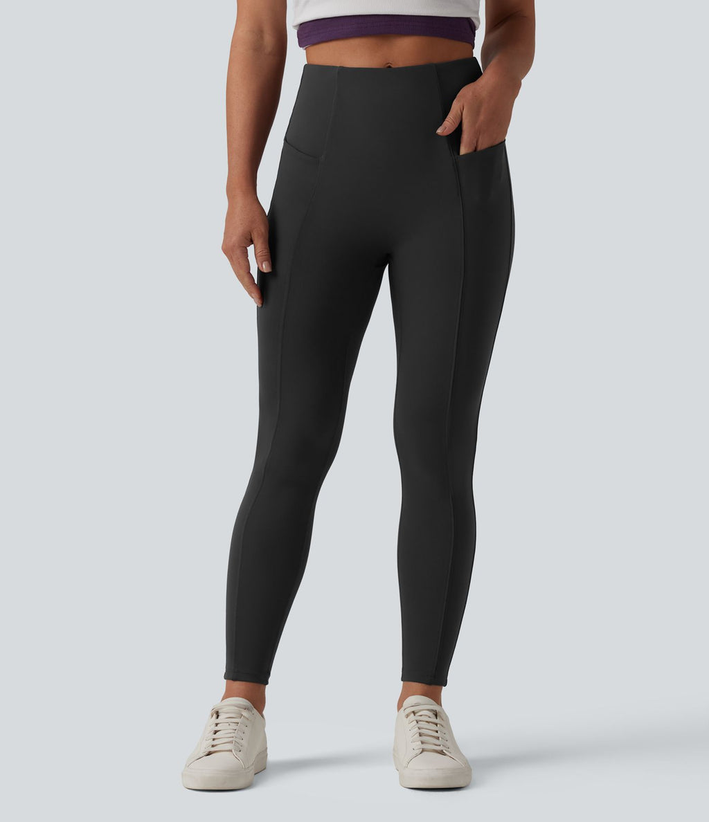 Legging casual 7/8 ventre plat taille haute DayStretch avec poches