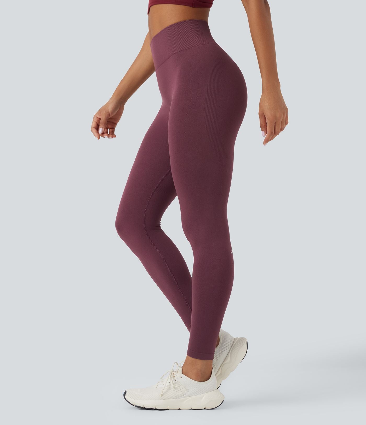 Legging yoga 7/8 taille haute sans couture OneForm Seamless Flow