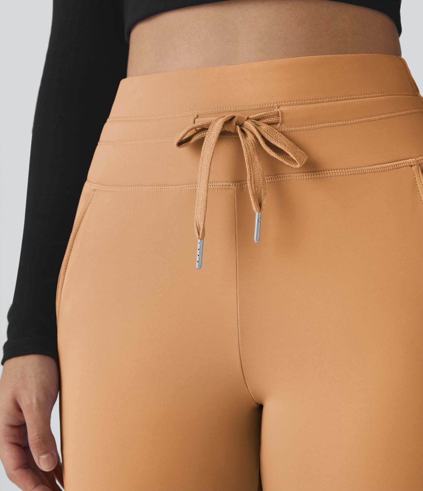 Jogging taille haute Softlyzero™ Plush avec cordon de serrage et poches latérales