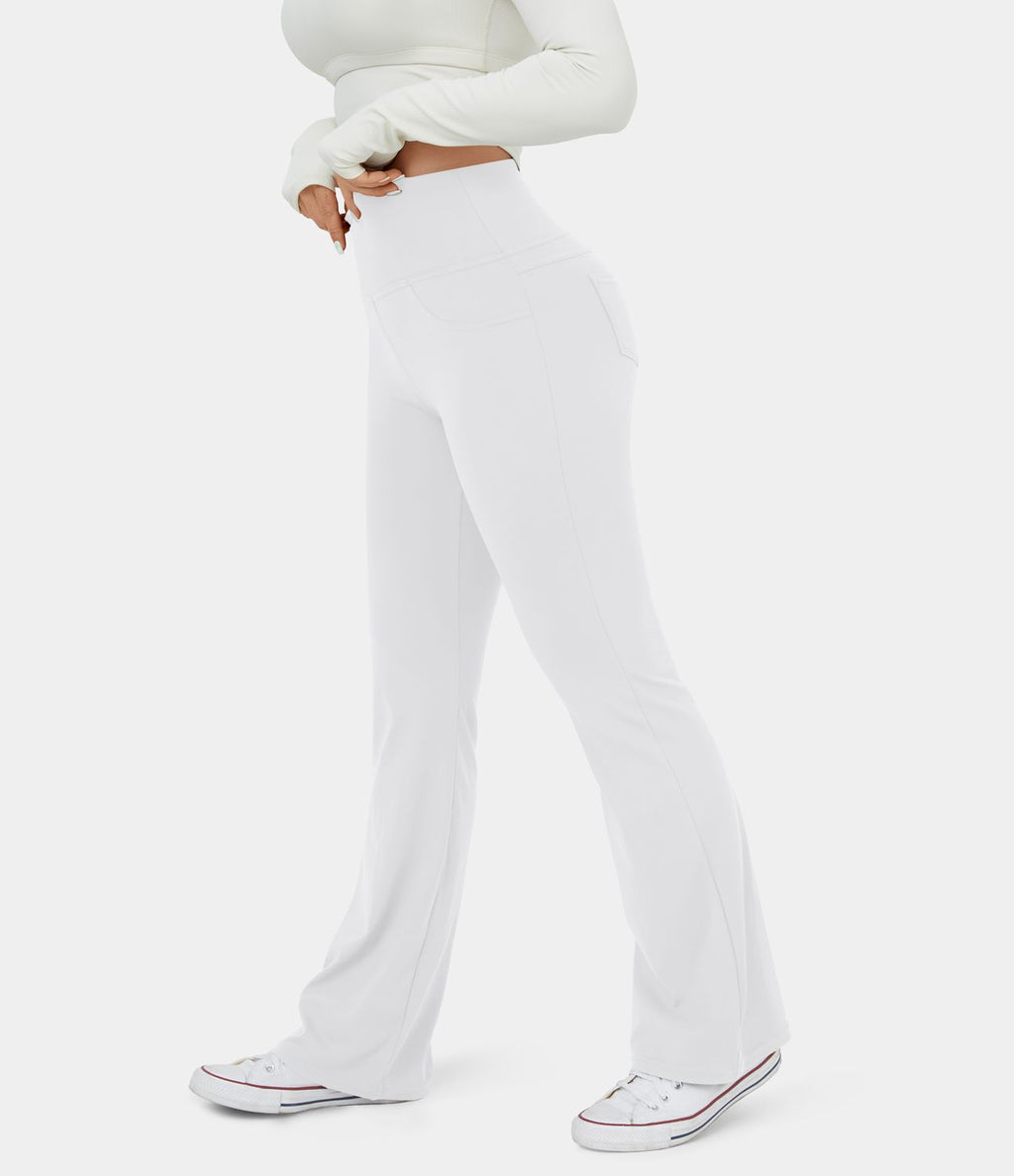 Legging yoga évasé taille haute DayStretch avec poches