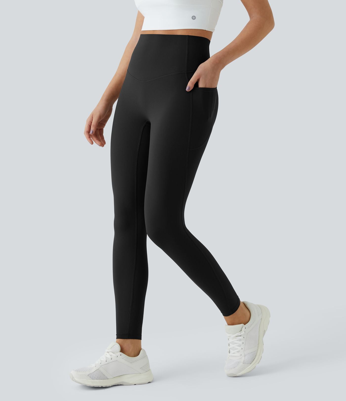 Legging d'entraînement gainant taille haute avec poches Halara UltraSculpt™