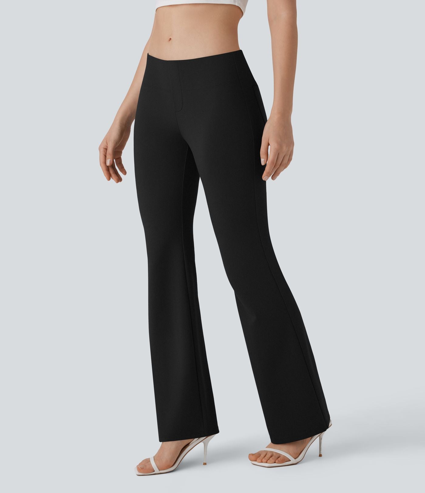 Pantalon taille basse avec poches