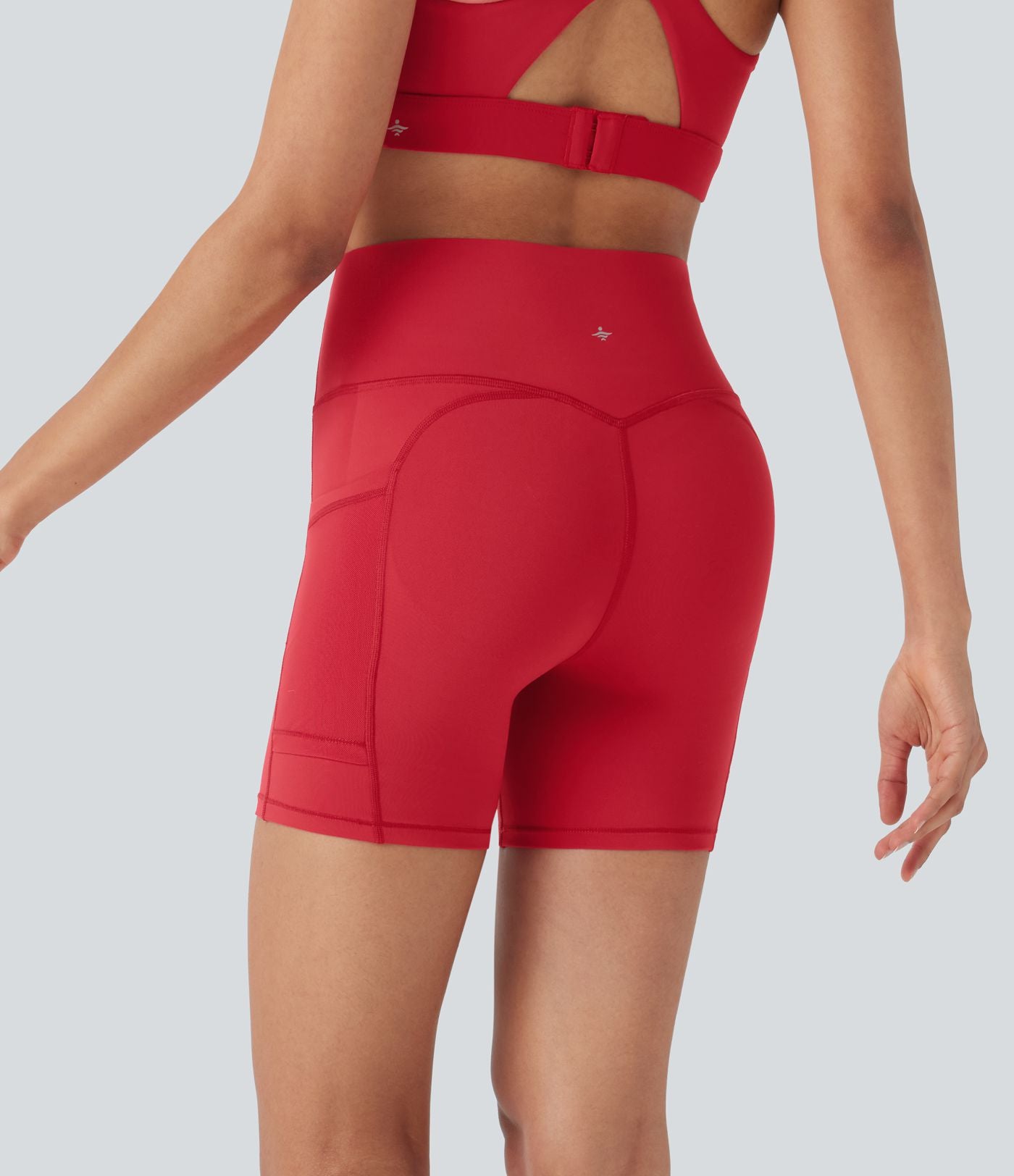 Short 2-en-1 d'entraînement gainant taille haute à séchage rapide avec poches Breezeful™