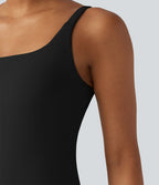Débardeur de sport effet lissant sous les bras avec dos en V et brassière intégrée