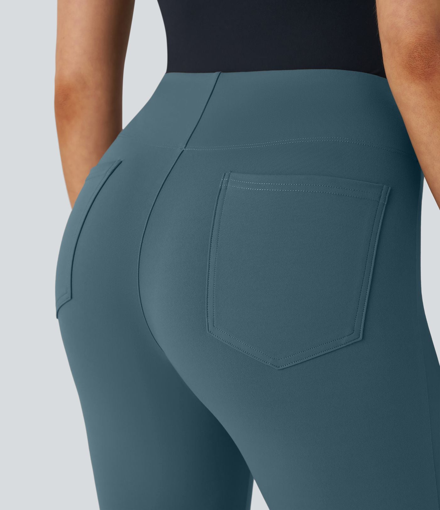 Pantalon tailleur fuselé taille haute Halara Flex™ avec poches