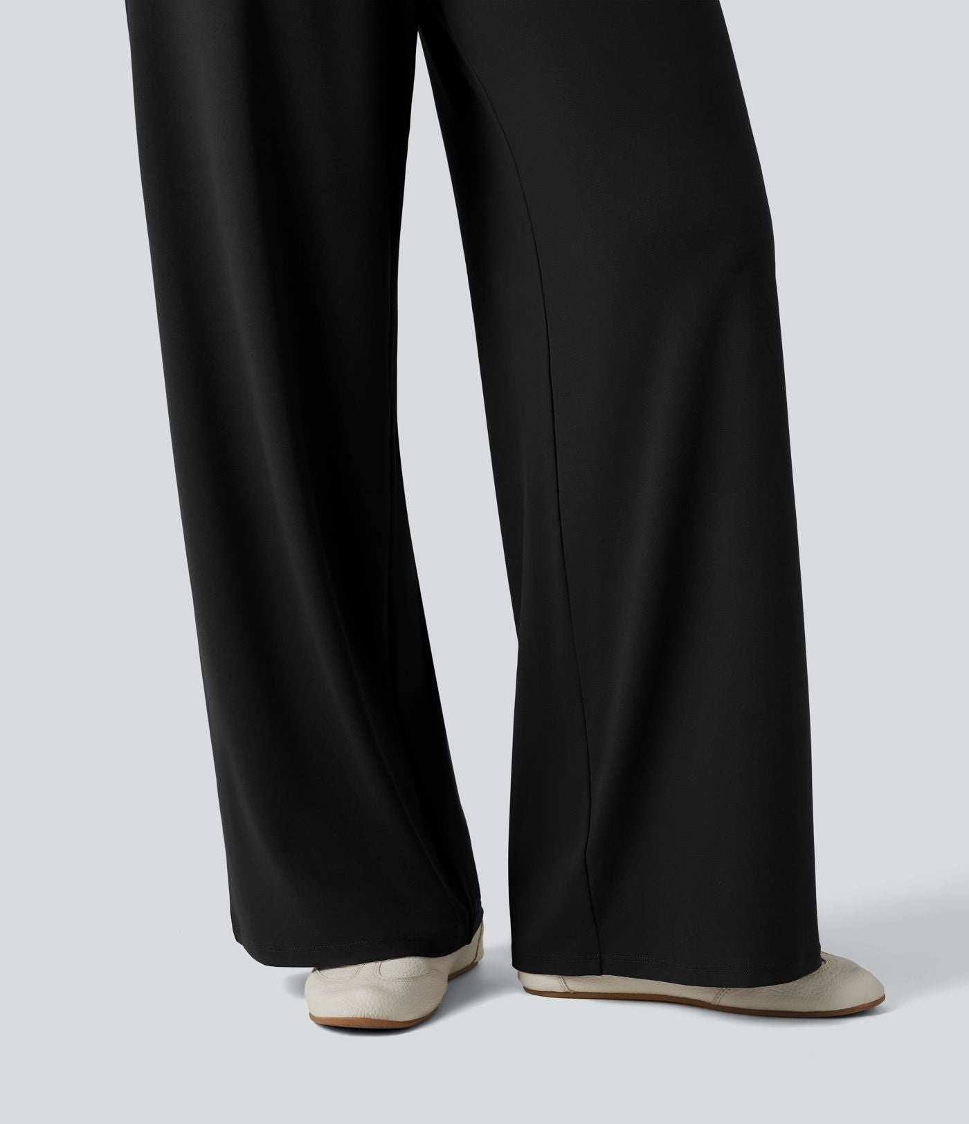 Combinaison casual froncée jambe large sans manches à col bateau avec poches - Édition Easy Peasy