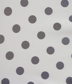 Jupe-short midi fluide évasée taille haute style vacances en mesh à pois avec cordon de serrage et poches