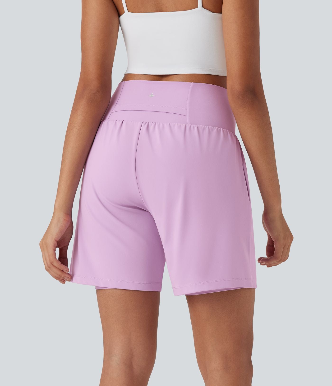 Short de yoga SoftlyZero™ Airy 2-en-1 taille très haute avec poches et effet frais InstantCool 17,5 cm
