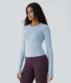 Top Sport Yoga Uni Trous pour les Pouce