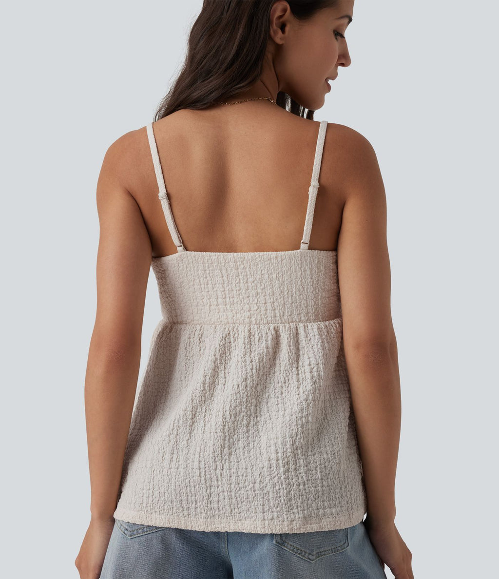 Débardeur col V avec brassière intégrée