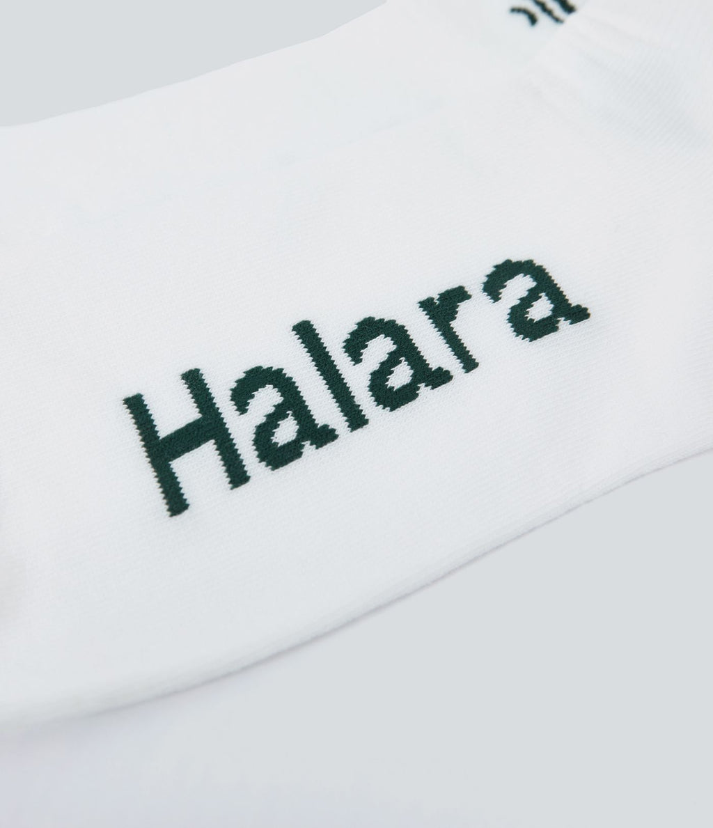 Chaussettes chevilles padel/pickleball imprimé lettres Halara