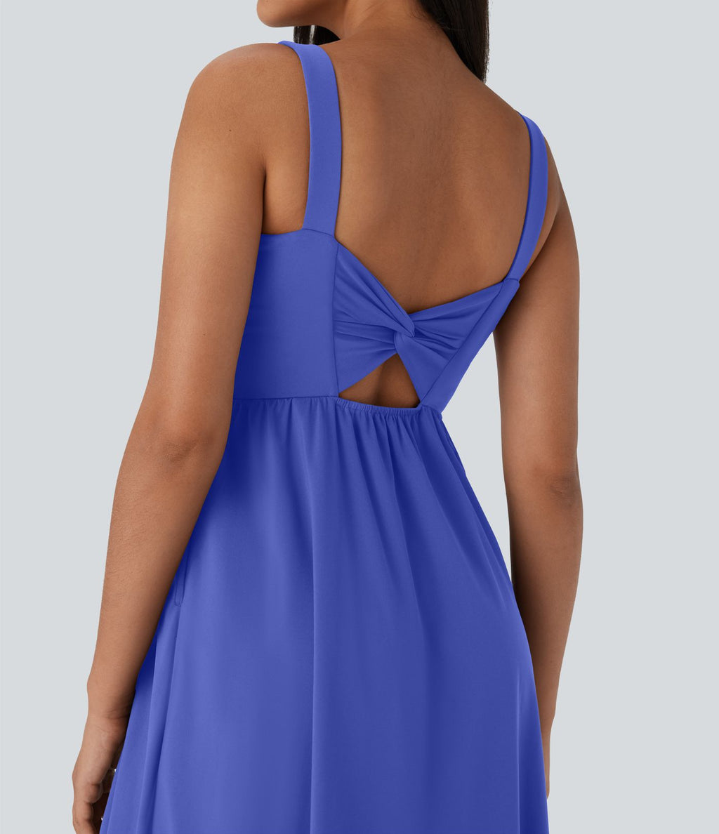 Robe décontractée mi-longue SoftlyZero™ Airy avec coques et effet frais InstantCool avec poches, bonnets E-G