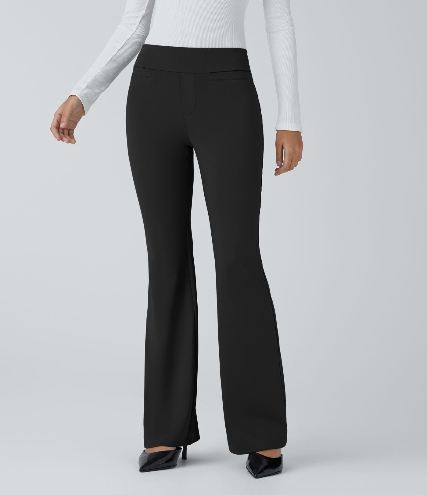 Pantalon tailleur taille moyenne Halara Flex™ avec poches