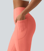 Legging yoga bootcut Halara UltraSculpt™ taille haute gainant avec poches