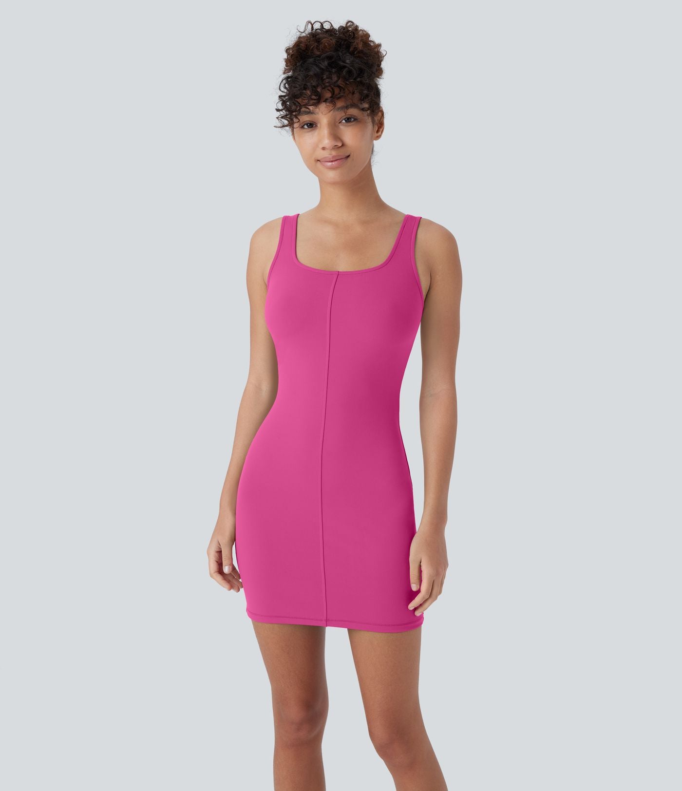 Robe débardeur danse mini ajustée décolleté carré DayStretch
