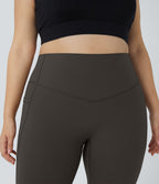 Legging d'entraînement gainant taille haute grande taille avec poches Halara UltraSculpt™