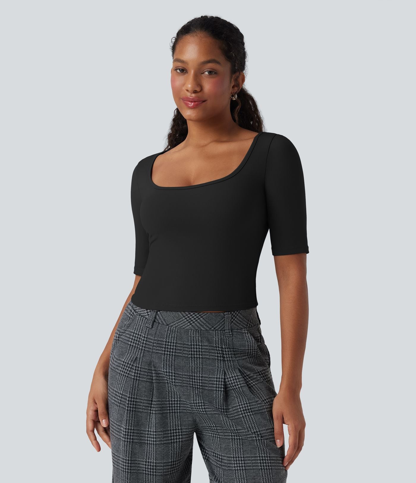T-shirt de travail SoftlyZero™ Airy encolure arrondie manches courtes effet frais InstantCool