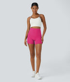 Short cycliste d'entraînement gainant taille haute UltraSculpt™ SoCinched à poches latérales 12,5 cm
