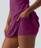 Robe sport SoftlyZero™ Plush ventre plat avec poches – Édition Easy Peasy