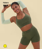 Brassière de sport training Halara X Smiley® SpeedWave™ maintien moyen à séchage rapide – Bonnets A à D