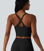 Halara UltraSculpt™ Débardeur yoga push-up à bretelles croisées réglables et coussinets non amovibles