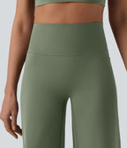 SoftlyZero™ Pantalon yoga coupe droite gainant taille haute à fronces - UPF50+