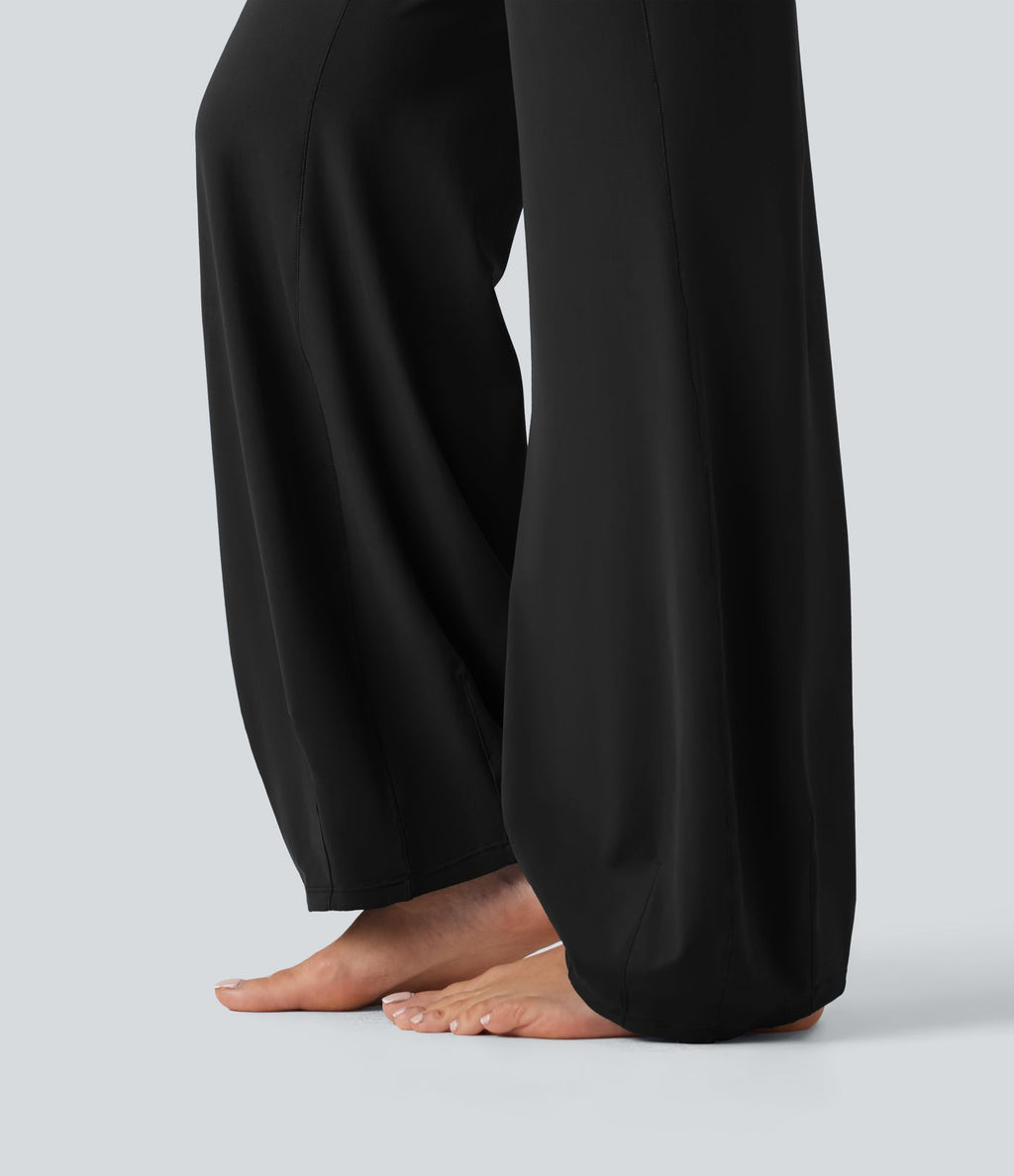 SoftlyZero™ Jogging de danse croisé taille haute avec poches - UPF50+