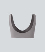 Brassière lounge décolleté plongeant