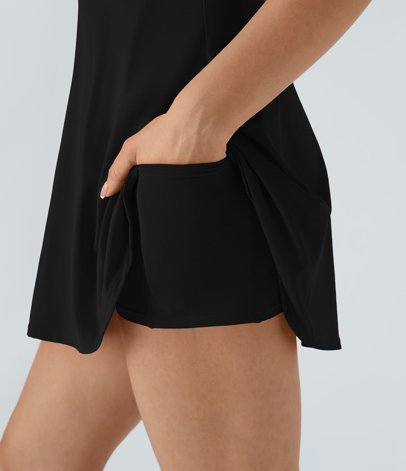 Robe de sport dos nu torsadée A-C