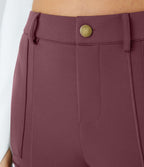 Pantalon cargo ajusté uni taille haute DayStretch avec poches zippées