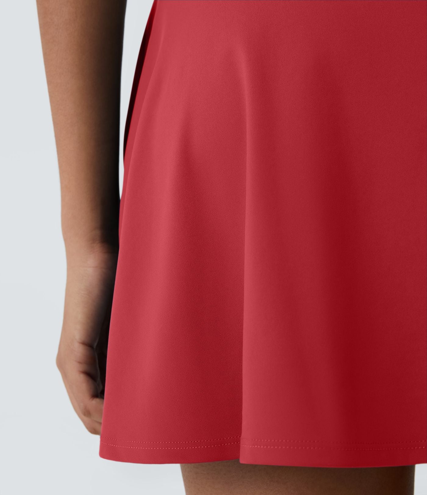 Robe de Danse Sport Mini à Volants Torsadés Dos Nu - Longueur Plus