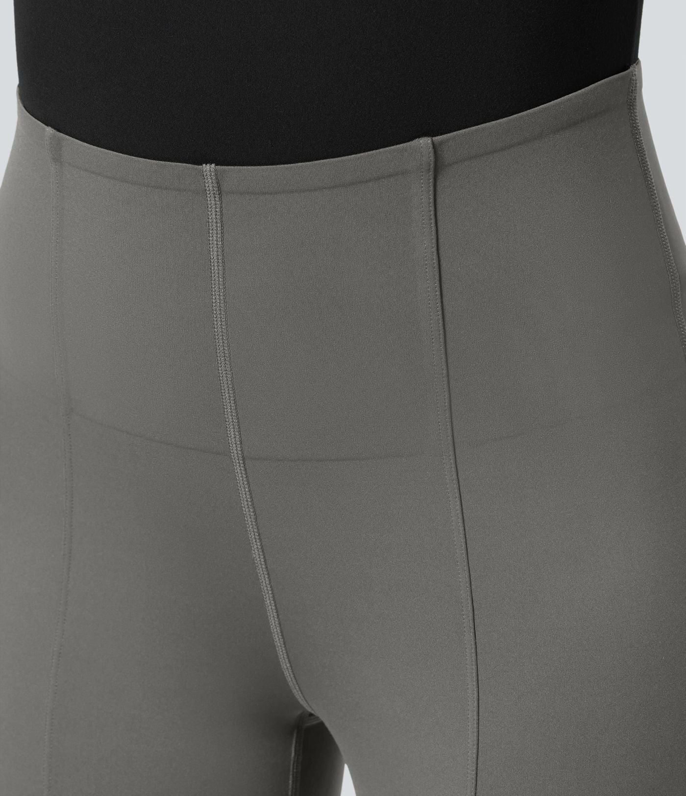 Pantalon de travail 7/8 gainant taille haute avec ourlet ajustable Halara Flex™