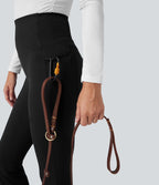Patitoff™ 2.0 Pantalon casual évasé taille haute gainant anti-poils d'animaux avec poches