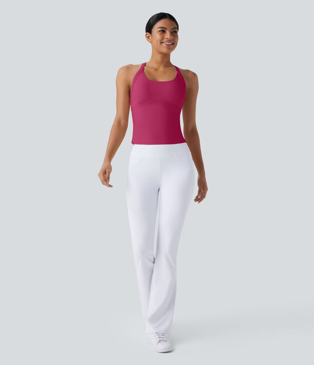 Débardeur yoga SoftlyZero™ Plush à découpes A-D
