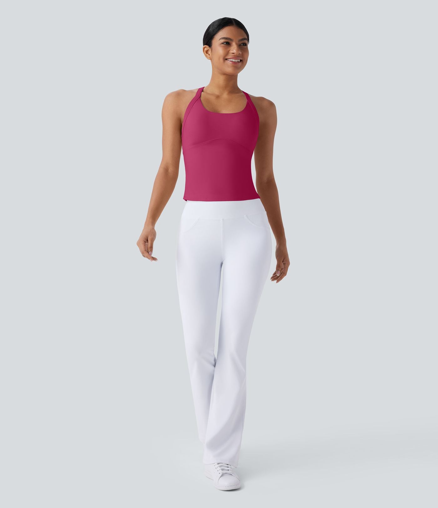 Débardeur yoga SoftlyZero™ Plush à découpes A-D