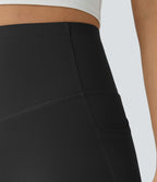 Legging d'entraînement gainant galbant taille haute avec poches Halara UltraSculpt™