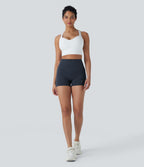 Jogging gainant taille haute avec cordon de serrage intérieur et séchage rapide avec poches Breezeful™