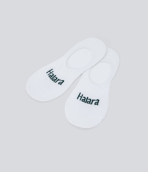 Chaussettes invisibles padel/pickleball lettres Halara