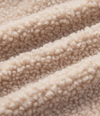 Veste casual sherpa col manches longues avec poches